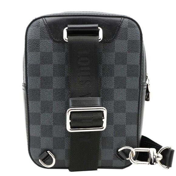 Louis Vuitton Amazone Sling Damier Graphite Crossbody Bag Black - Picture 4 of 14